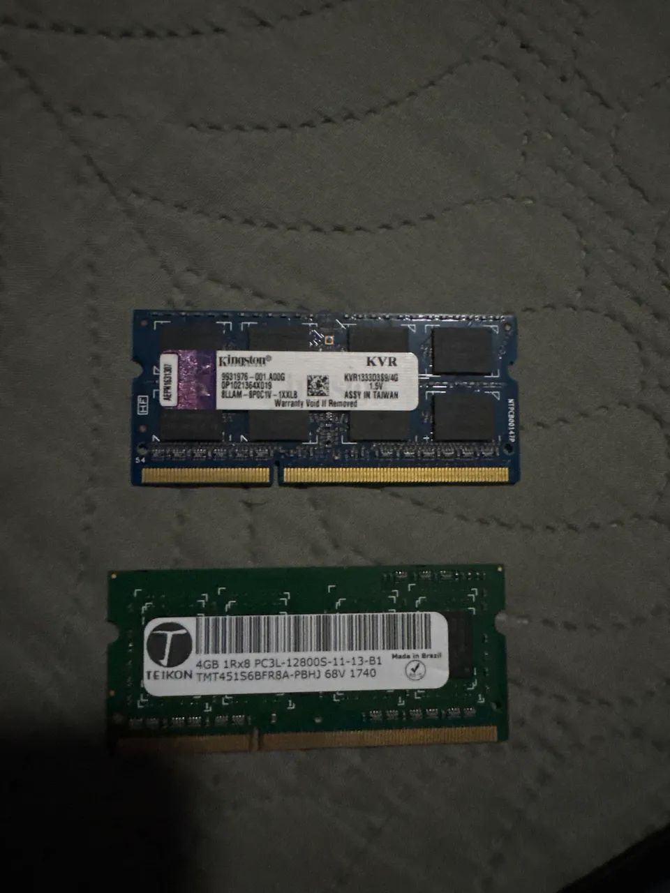 2 DDR3 4GB Memória RAM Notebook