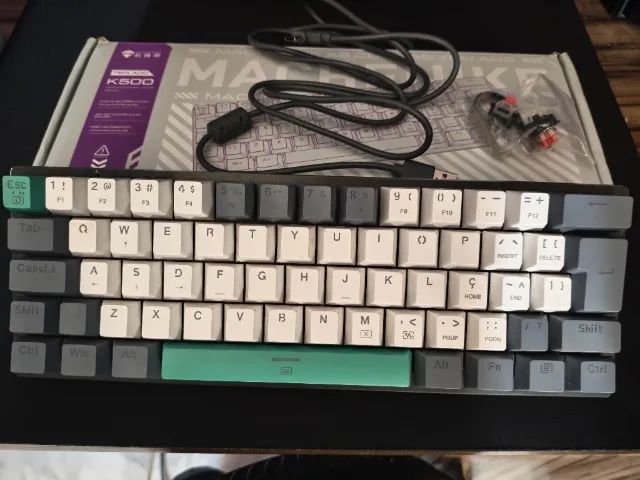 Teclado mecânico k500-b61