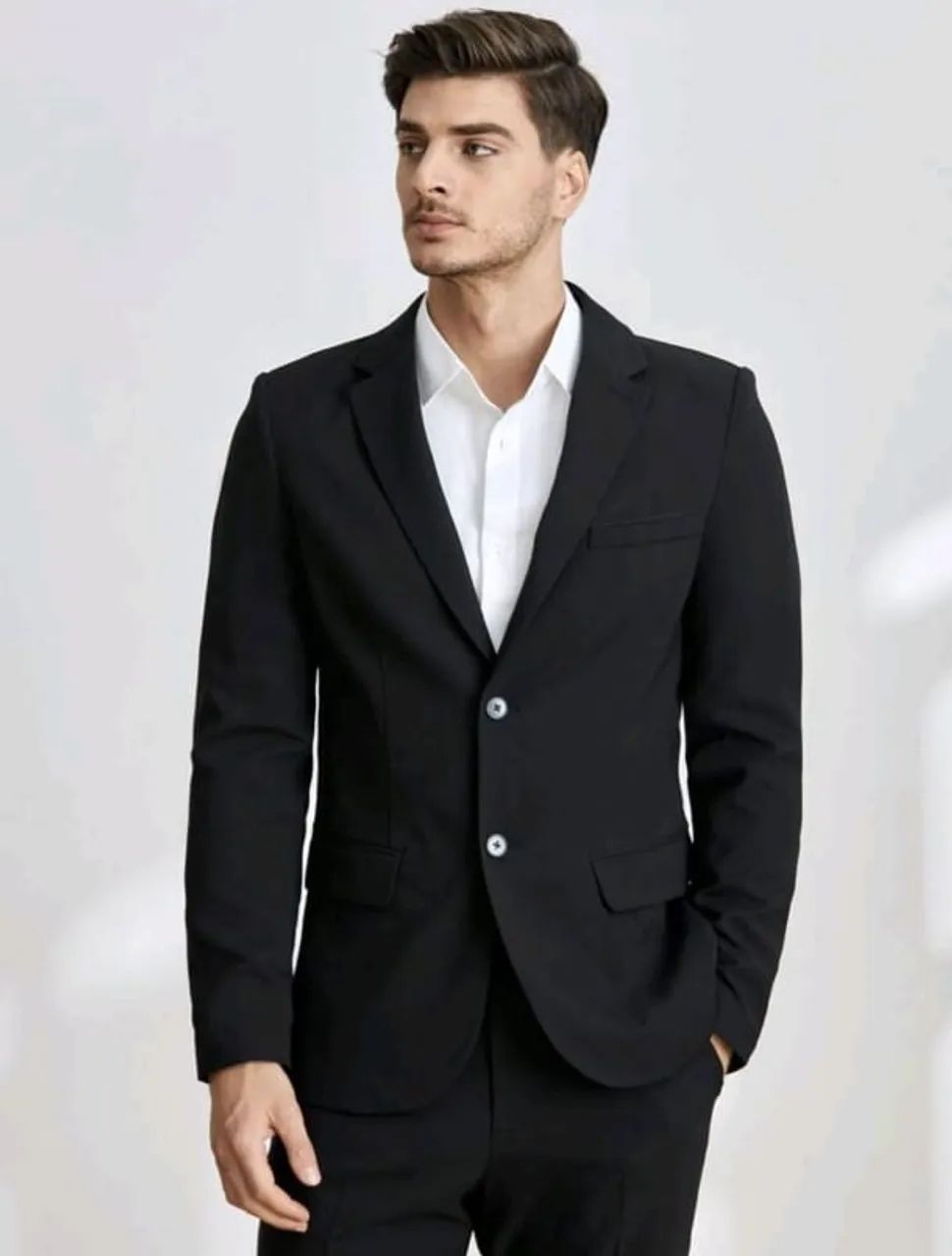 Terno Masculino Preto Manfinity - Foto 4