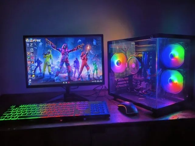 PC Gamer Completo com  Ryzen 5 e varios jogos - Foto 4