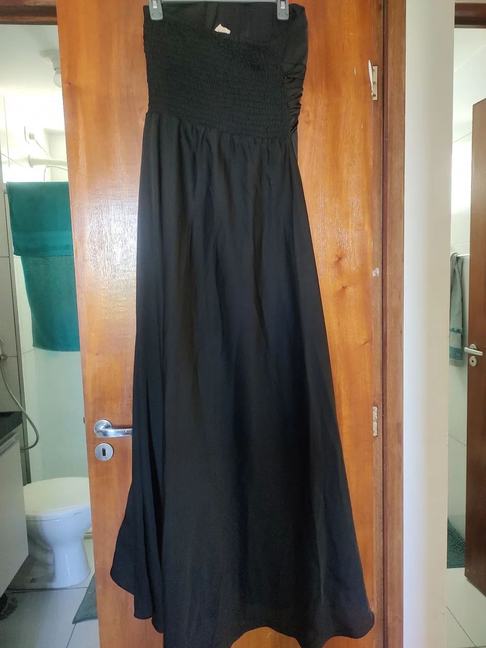 Vestido de festa longo - Preto  - Foto 4