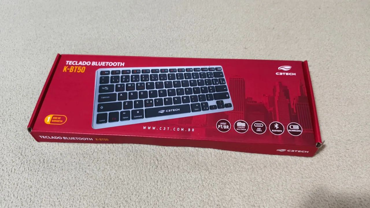 Teclado Bluetooth CBTECH