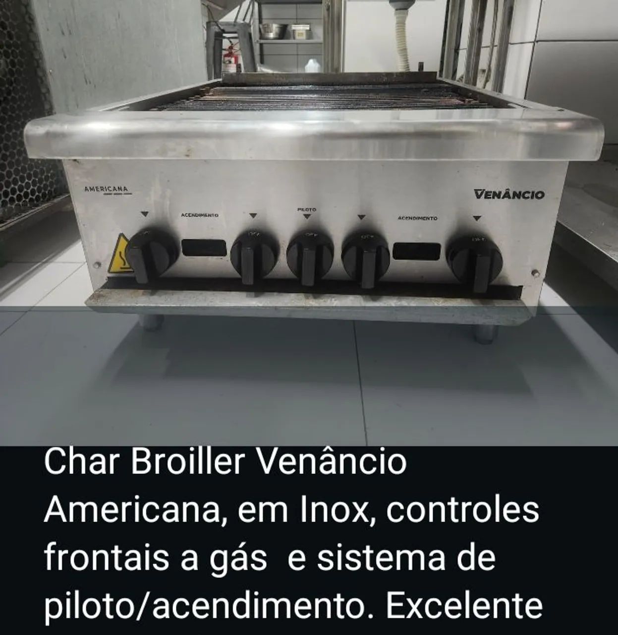 Char broiler Venâncio 