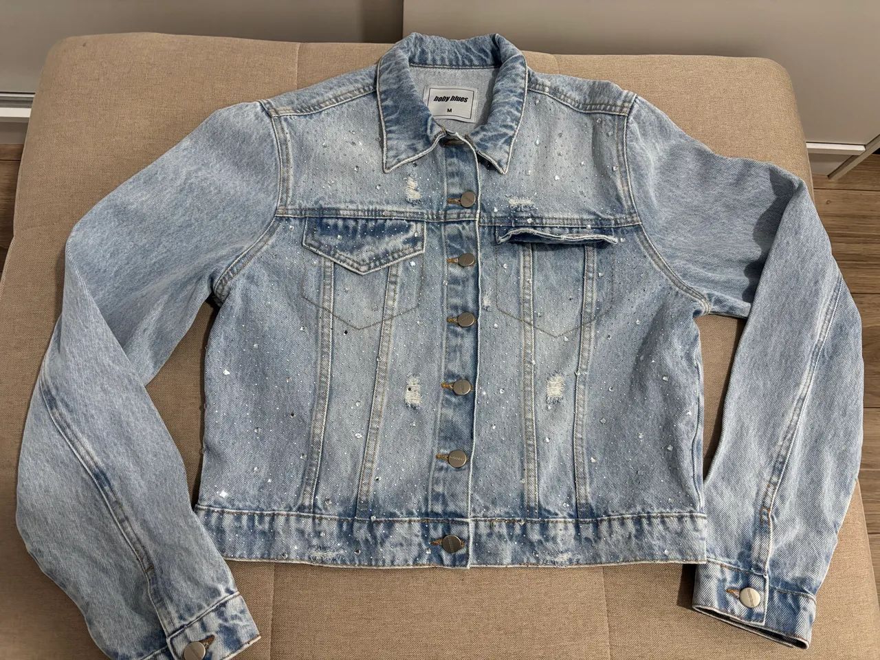 Jaqueta jeans feminina  - Foto 3
