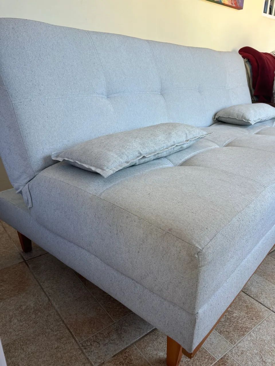 Sofá cama vintage 3 lugares - Foto 2