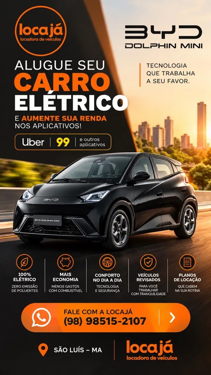 Locação de veículos 