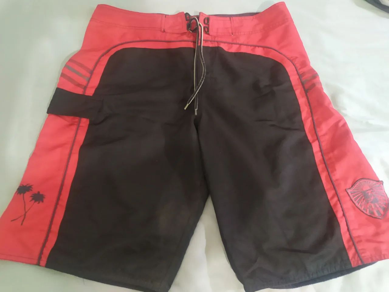 LOTE 4 BERMUDAS masculino marca C&A pouco usadas - Foto 4