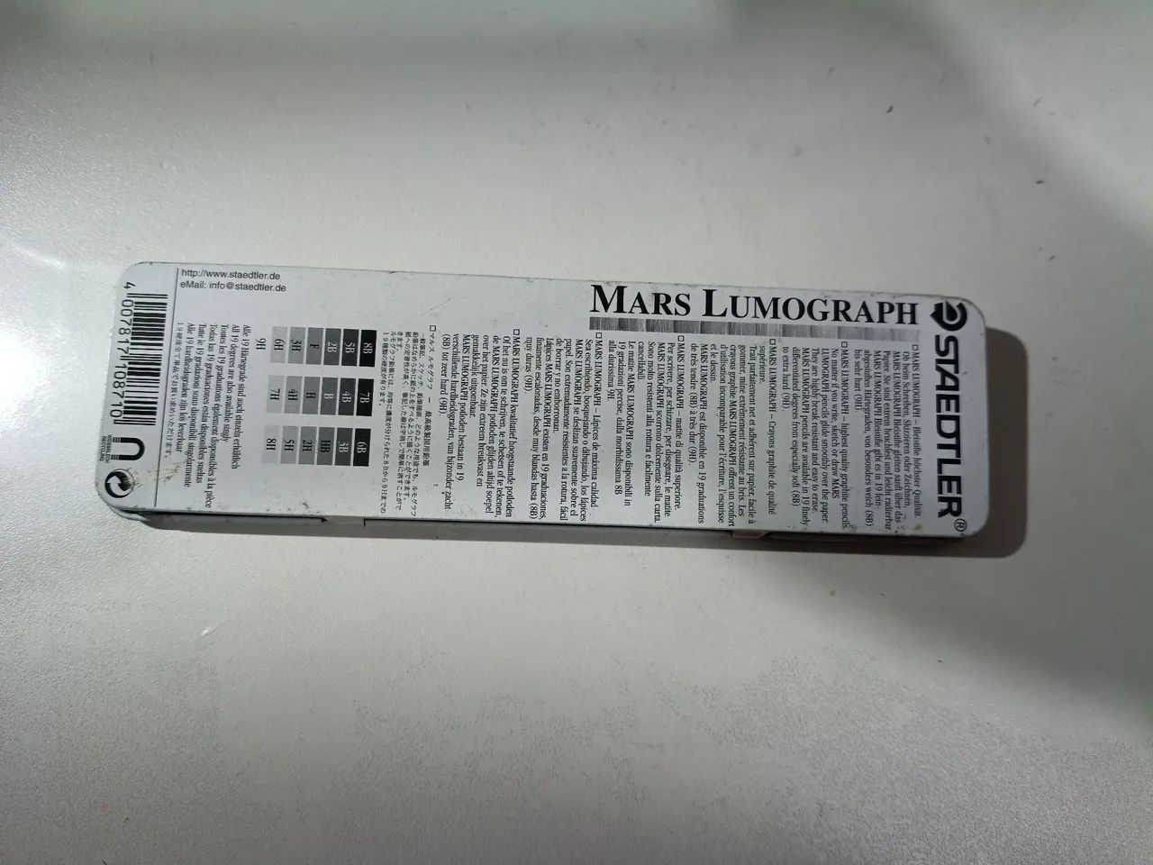 LAPIS LUMOGRAPH STAEDTLER - Foto 3