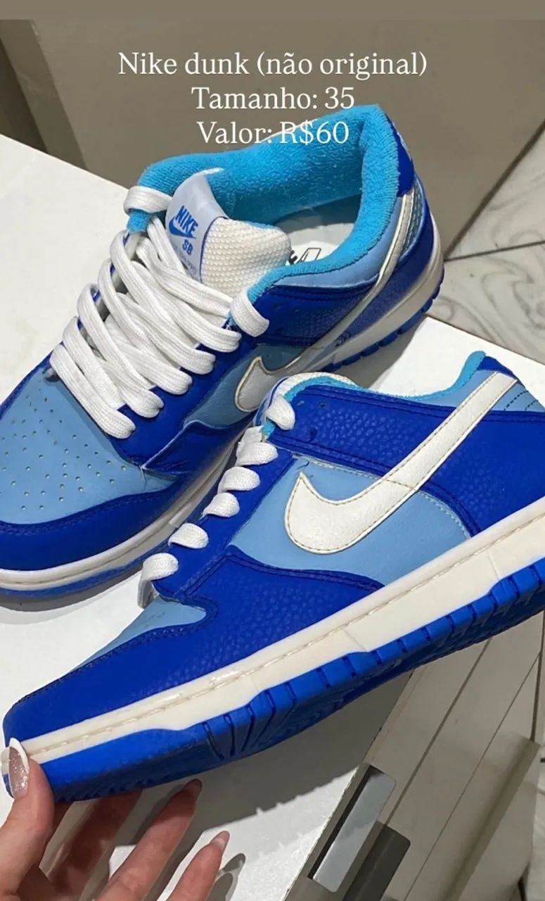 Tenis Nike azul