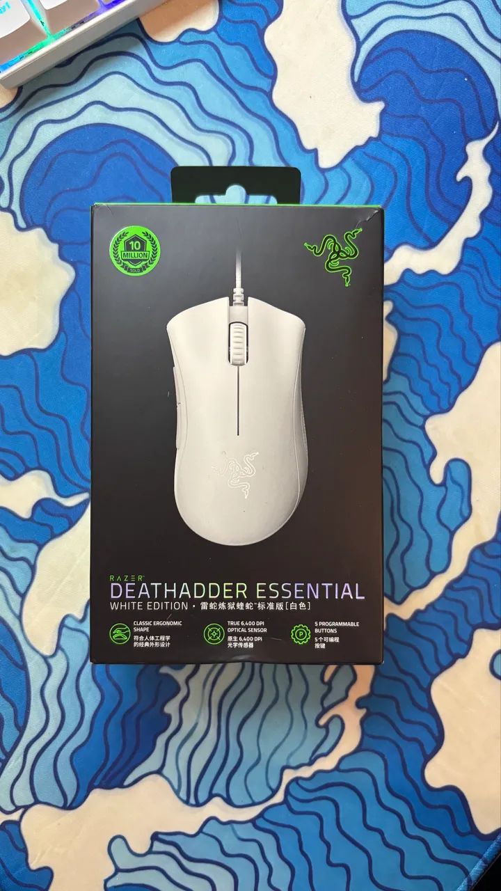 Mouse Razer (Deathadder Essential White Edition)  - Foto 4