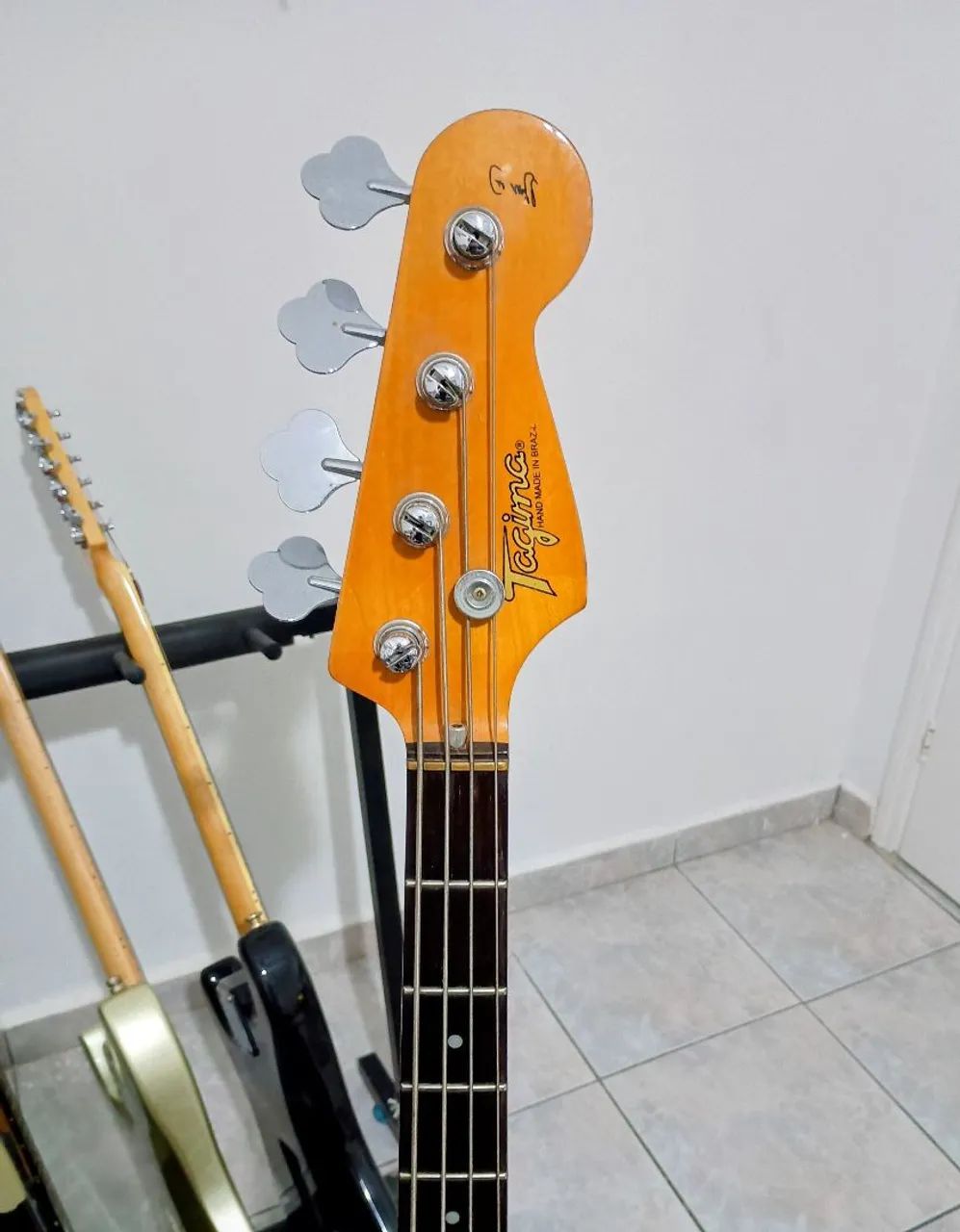 Baixo Tagima Jazz Bass antigo anos 90 00  - Foto 2