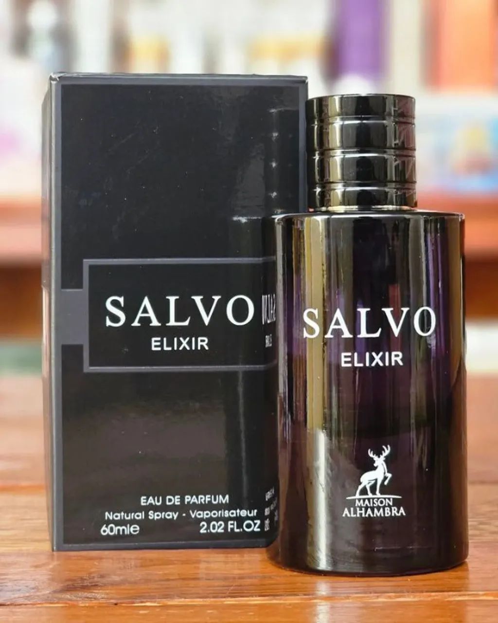 ? Perfume Árabe Salvo Elixir - 60ml
