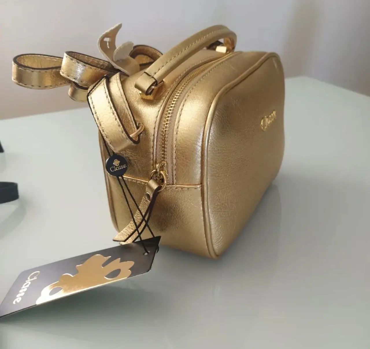 Bolsa Dpurada Nova da Classe Couro - Foto 2