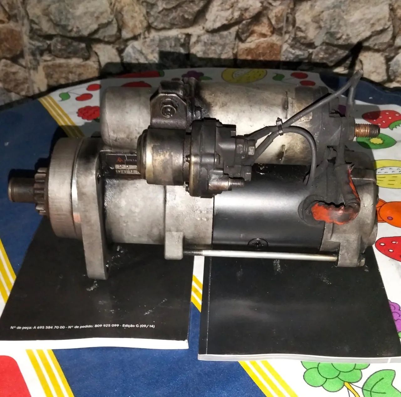 Motor de partida Mercedes Benz e Man  - Foto 5