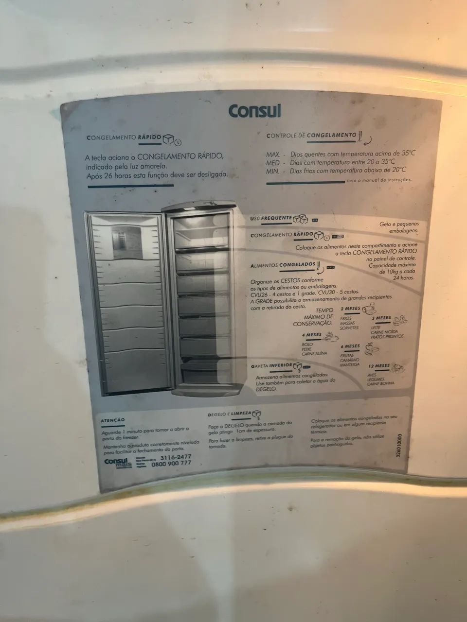 Freezer Vertical Consul - Foto 2