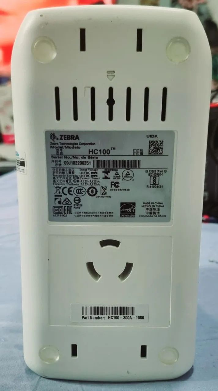 Impressora de Pulseiras Zebra HC100 Nova Nunca Usada - Foto 5