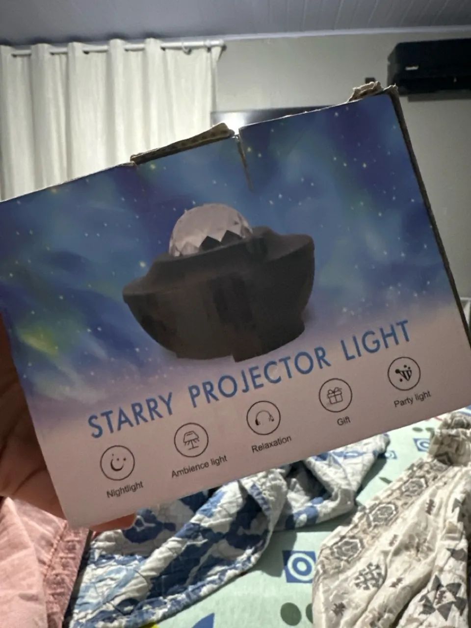 Luminária, projetor céu 