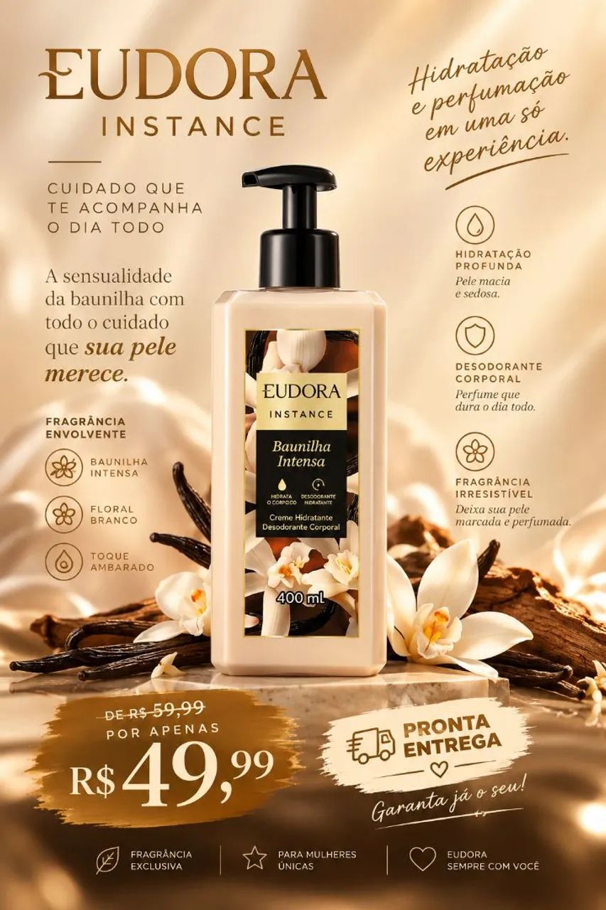 Hidratante Eudora 
