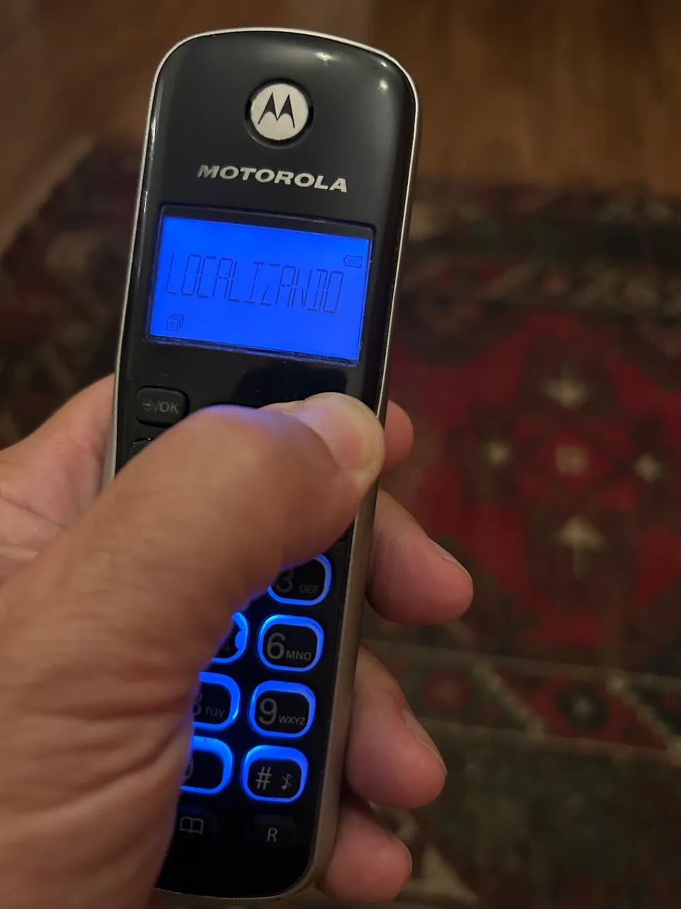 Telefone Motorola Auri3500 Com Base E Fonte Bons Gancho Ruim - Foto 2