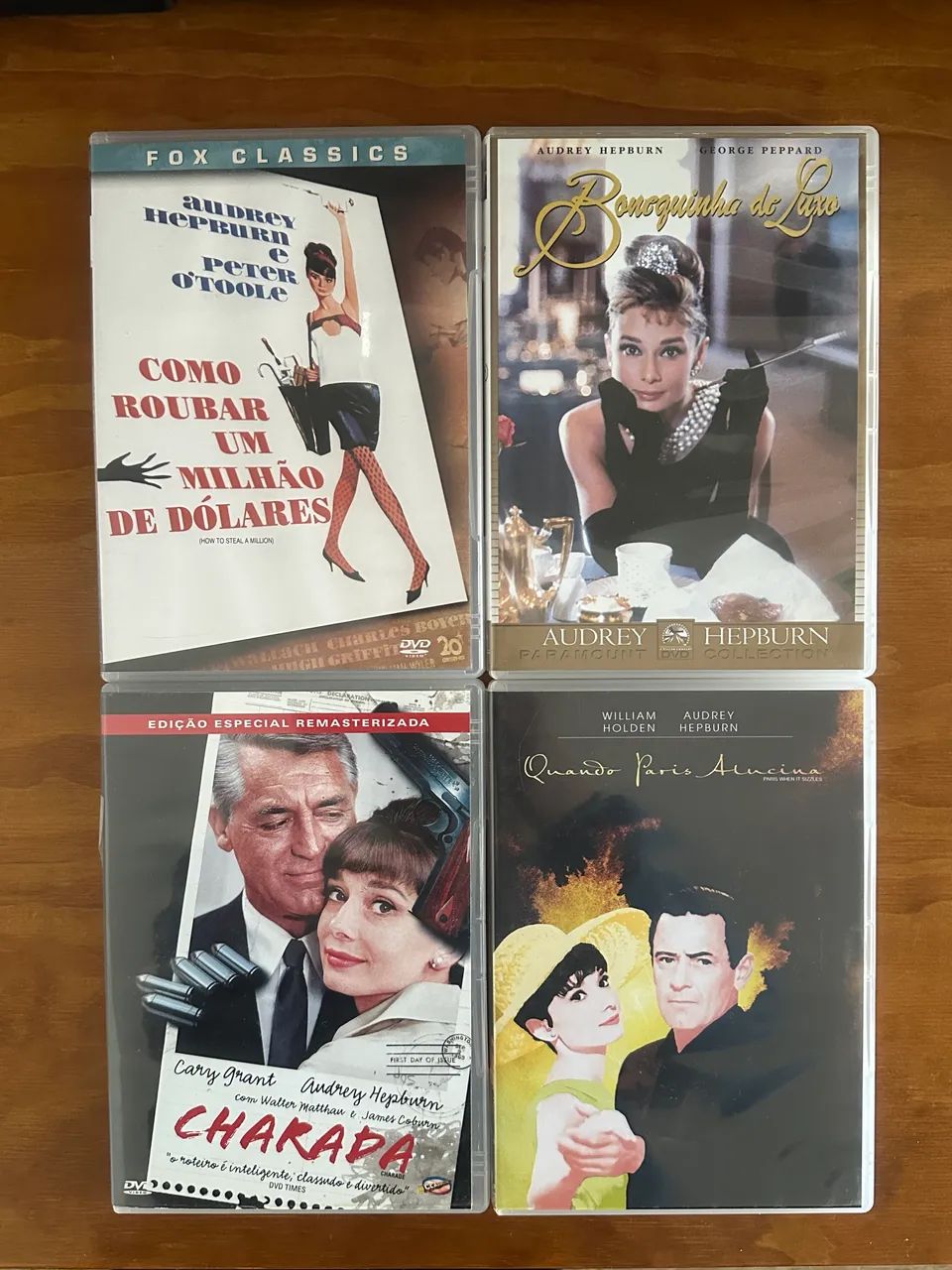 Coleção DVD Filmes Audrey Hepburn