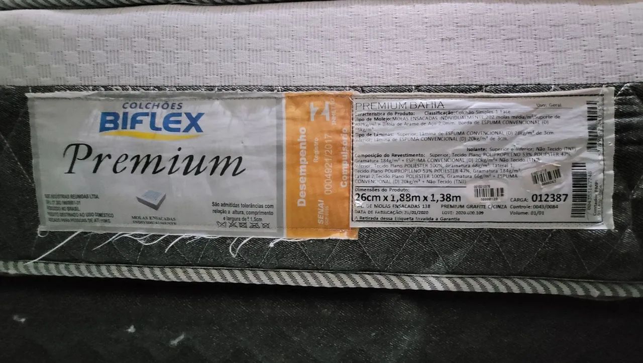 Cama box molas ensacadas - Foto 2