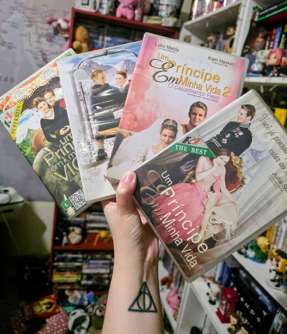 DVD Coleção Um Príncipe em Minha Vida 1, 2, 3 e 4