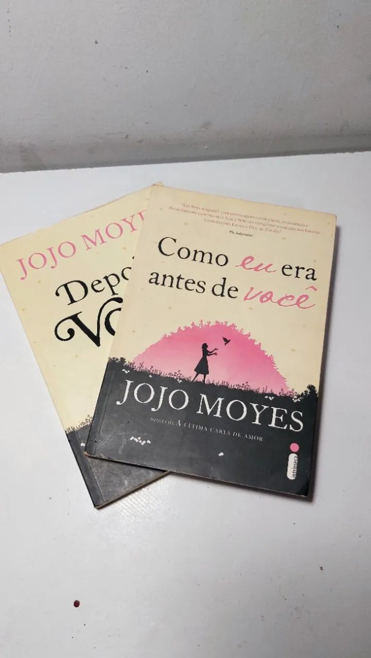 Livro "Como eu era antes de você" e "Depois de você" JOJO MOYES