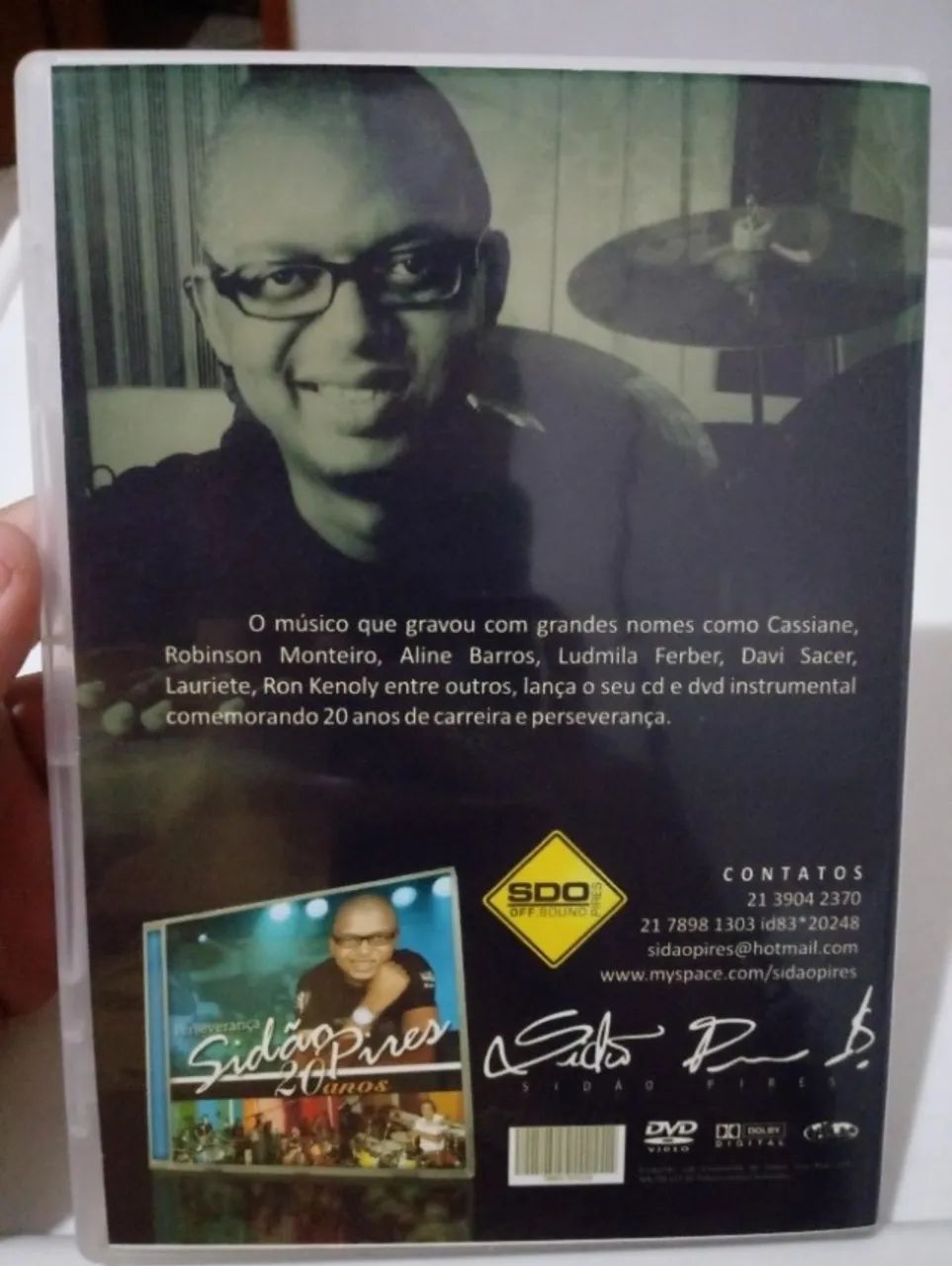 2 DVDs do Baterista Gospel Sidão Pires - Foto 4