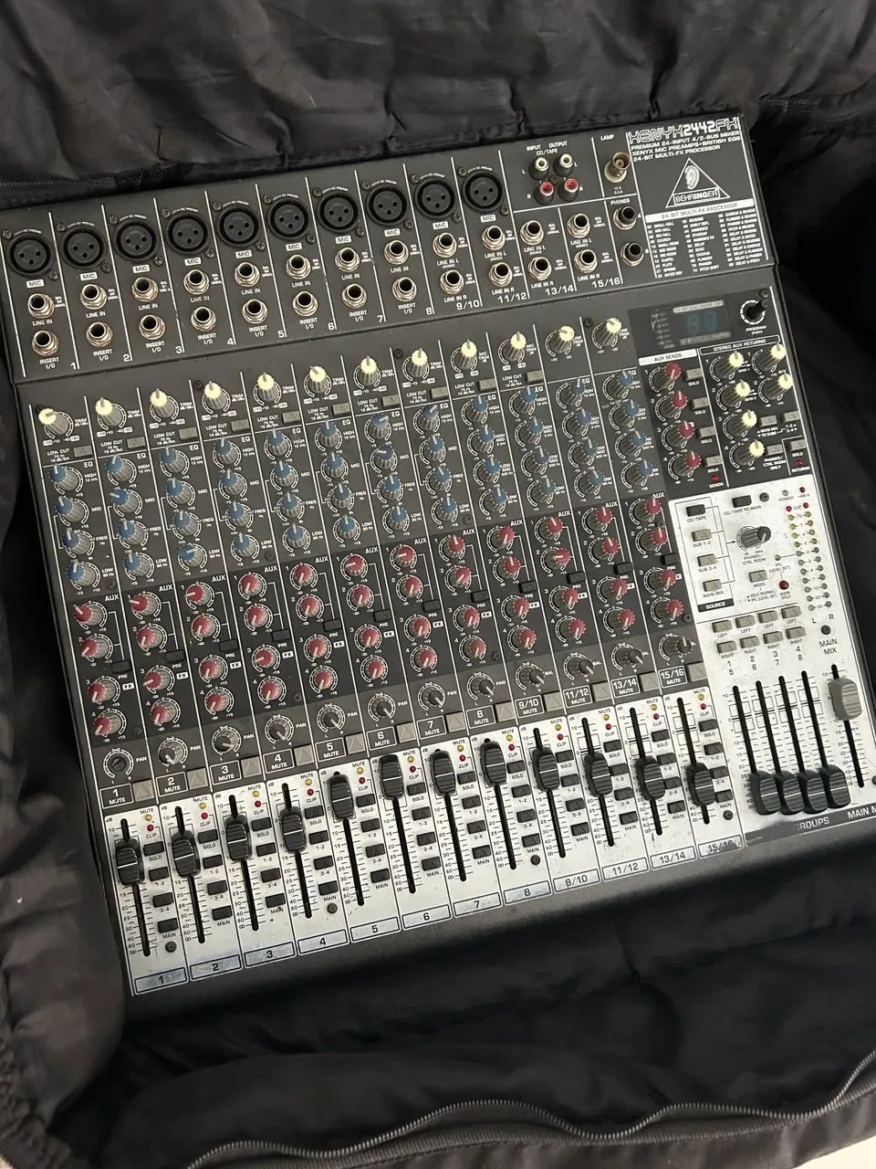 Mesa de som bering 24fx