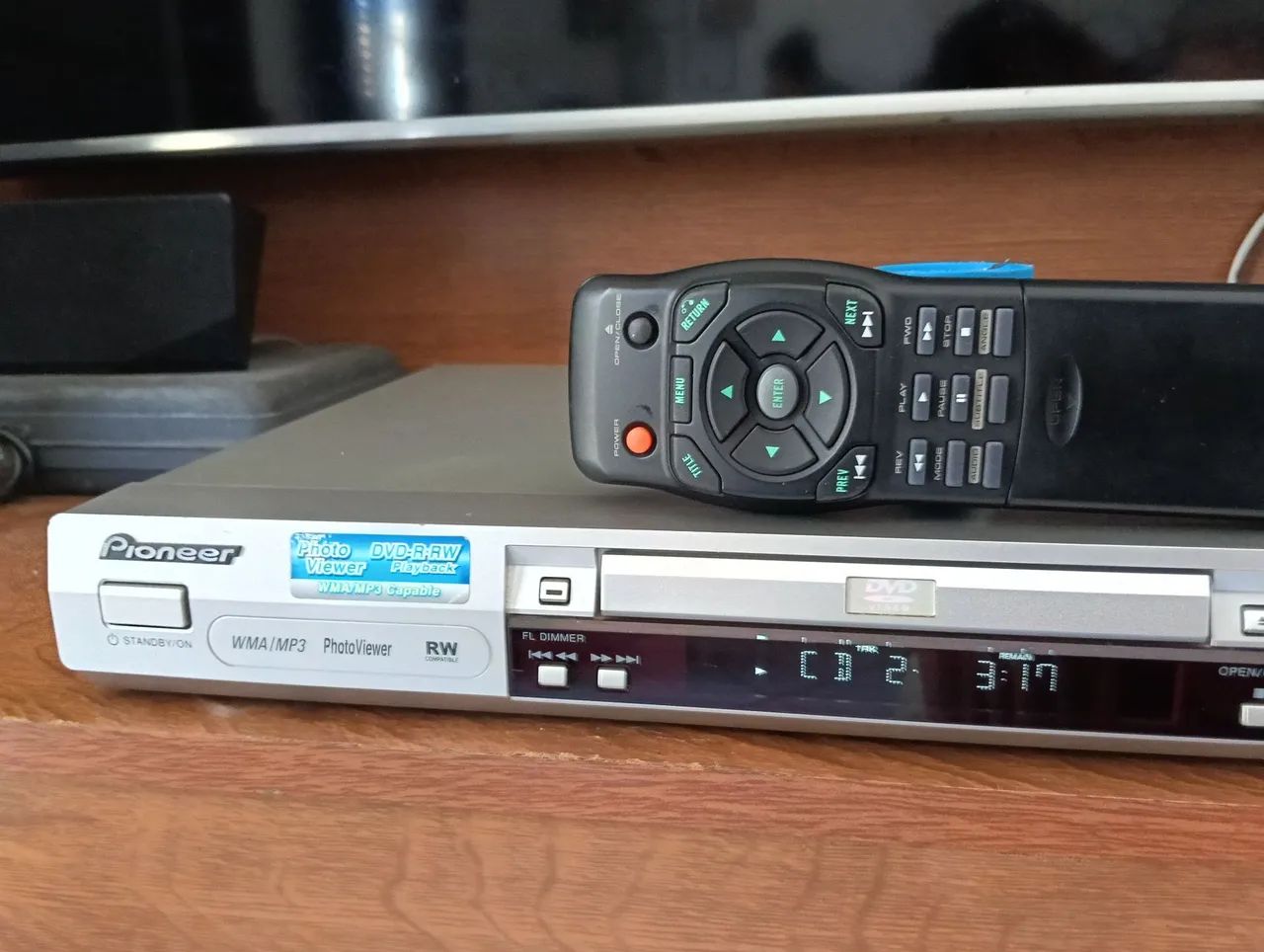 DVD Pioneer funcionando 