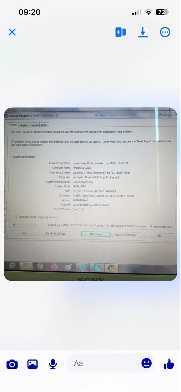 Notebook Sony - Foto 5