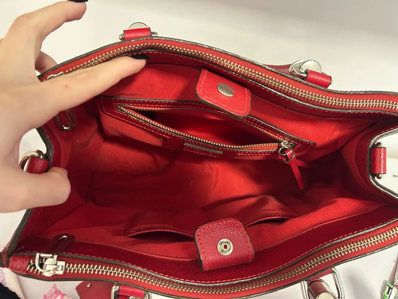 bolsa schutz lorena vermelha - Foto 3