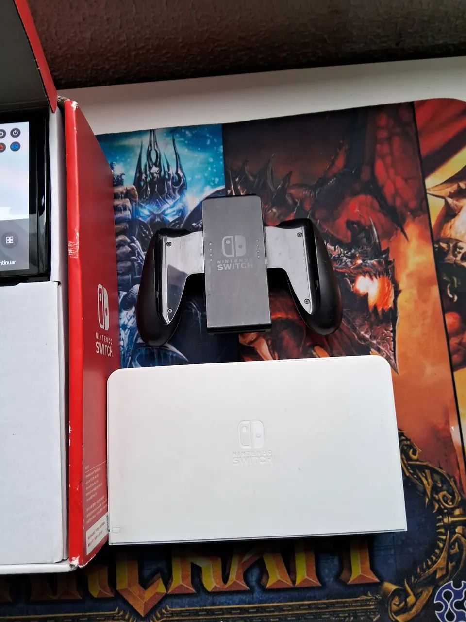 Nintendo switch oled DESBLOQUEADO! - Foto 4