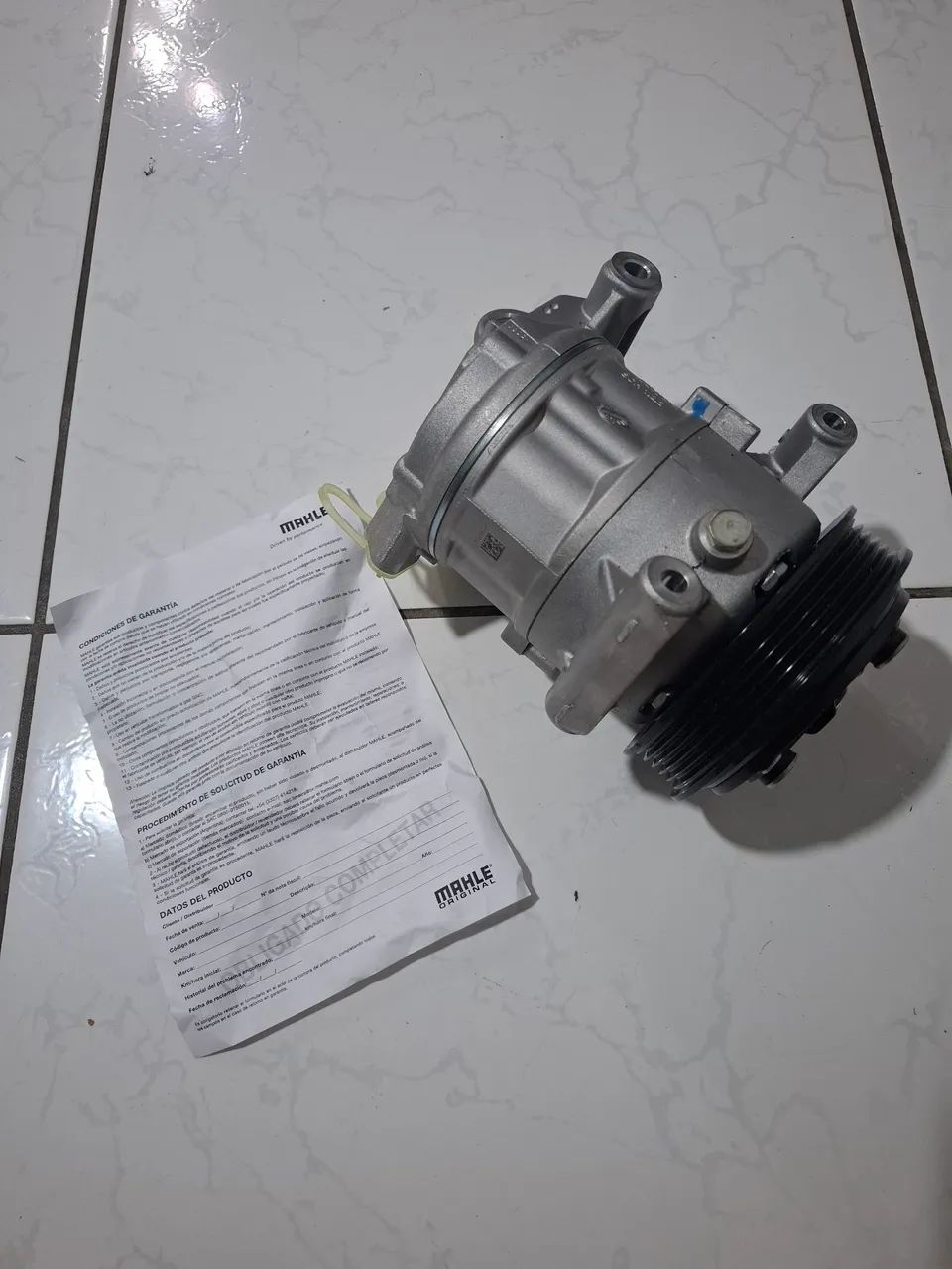 Compressor Ar Condicionado Mobi - Palio - Uno - Strada