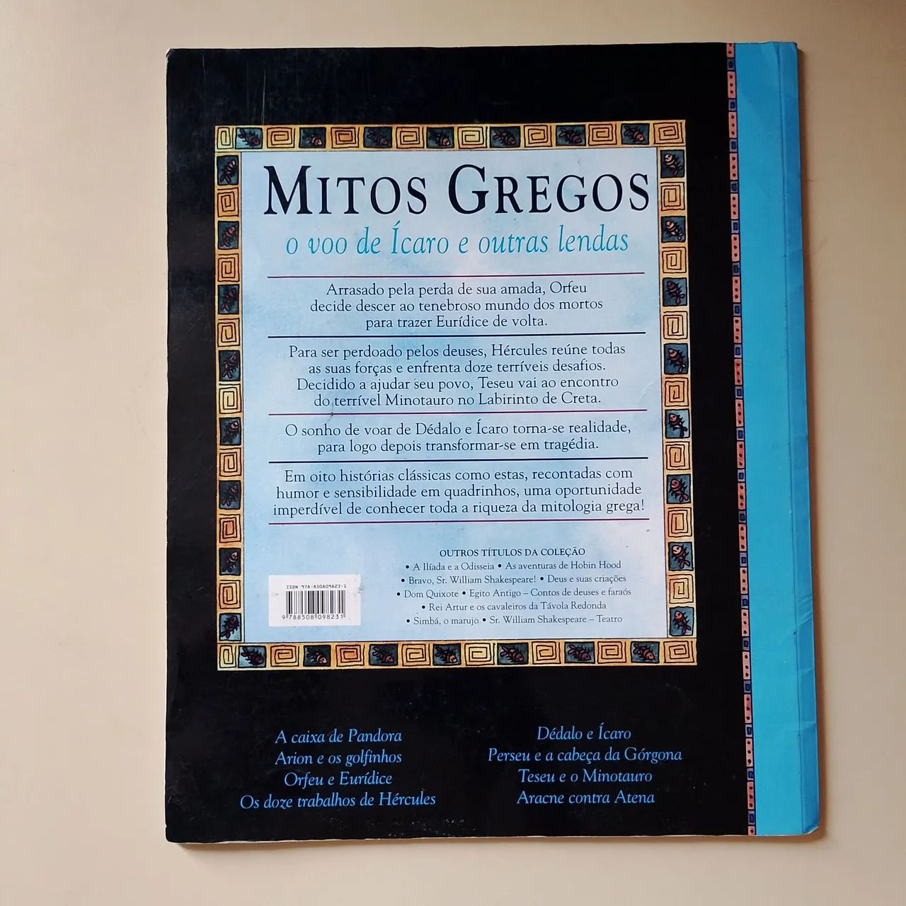 Livro Mitos Gregos o vôo de Ícaro e outras lendas. Paradidático leitura infanto juvenil. - Foto 2