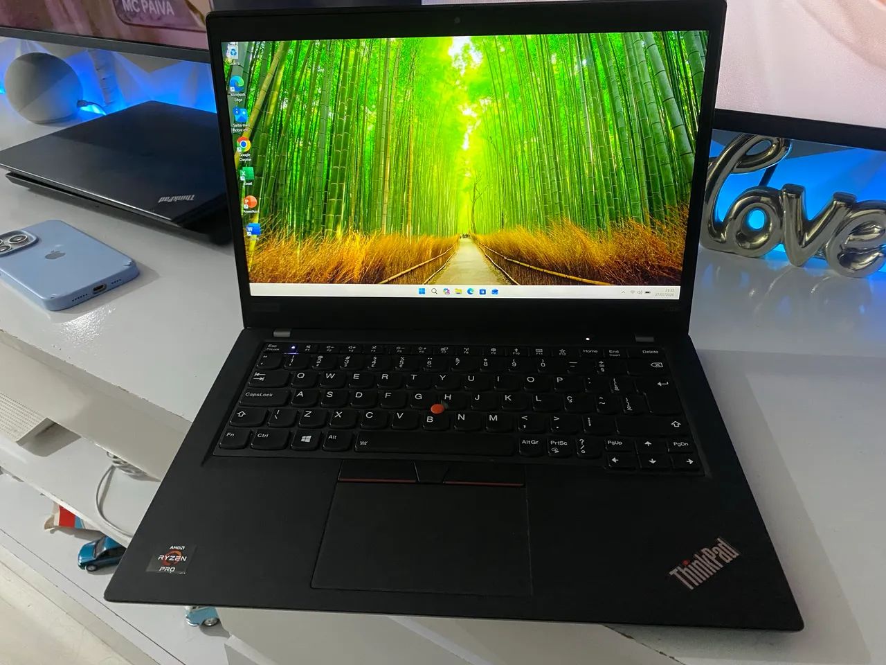 Windowsノート本体 THINKPAD X395 16GB Lenovo ThinkPad X395 - Ryzen 5 Pro - 16GB RAM - NVME 256GB - Tela
