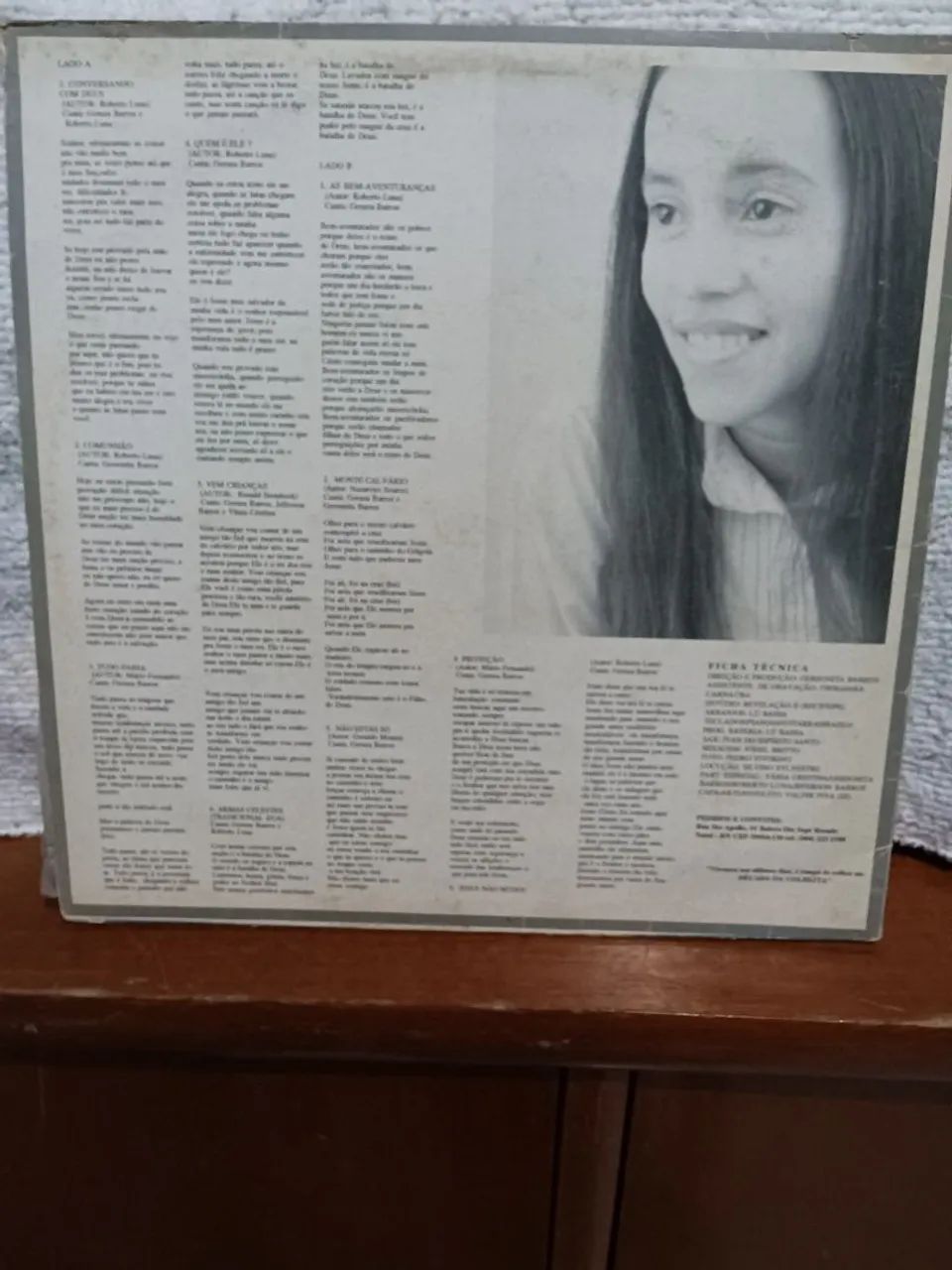LP Gerusa Barros/ Conversando com Deus (1994) - Foto 2