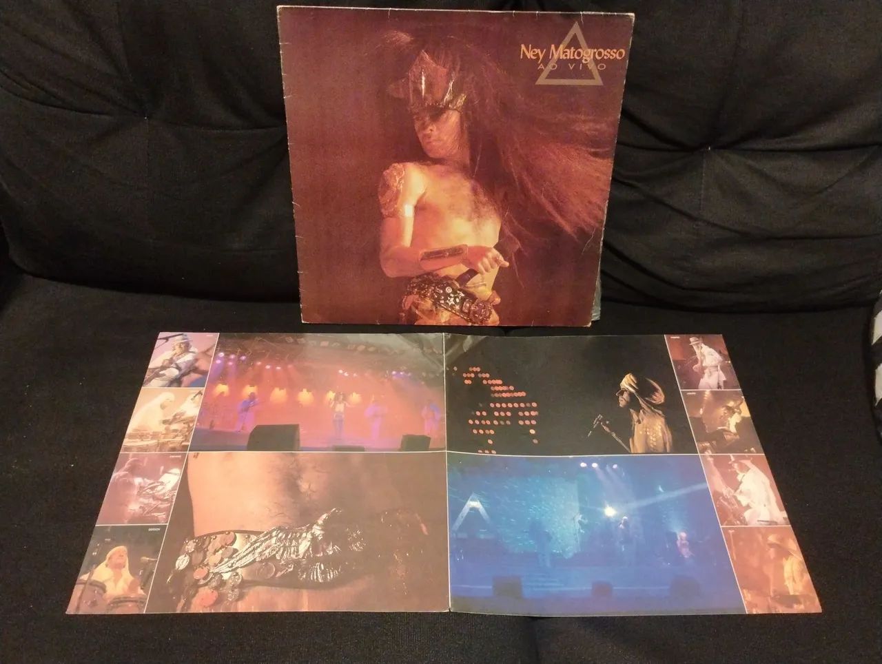 Vinil Ney Matogrosso - Ao Vivo (1989) (Disco, LP) - Foto 3