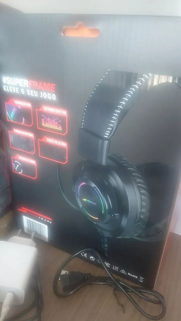 Headset super frame gamer - Foto 2