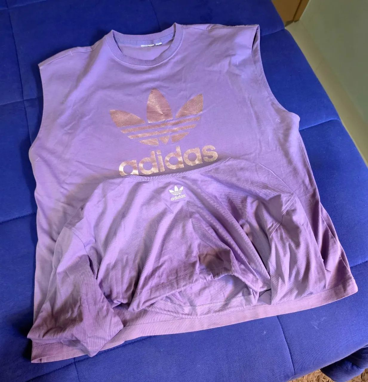 Conjunto regata e cropped adidas GG - Foto 3