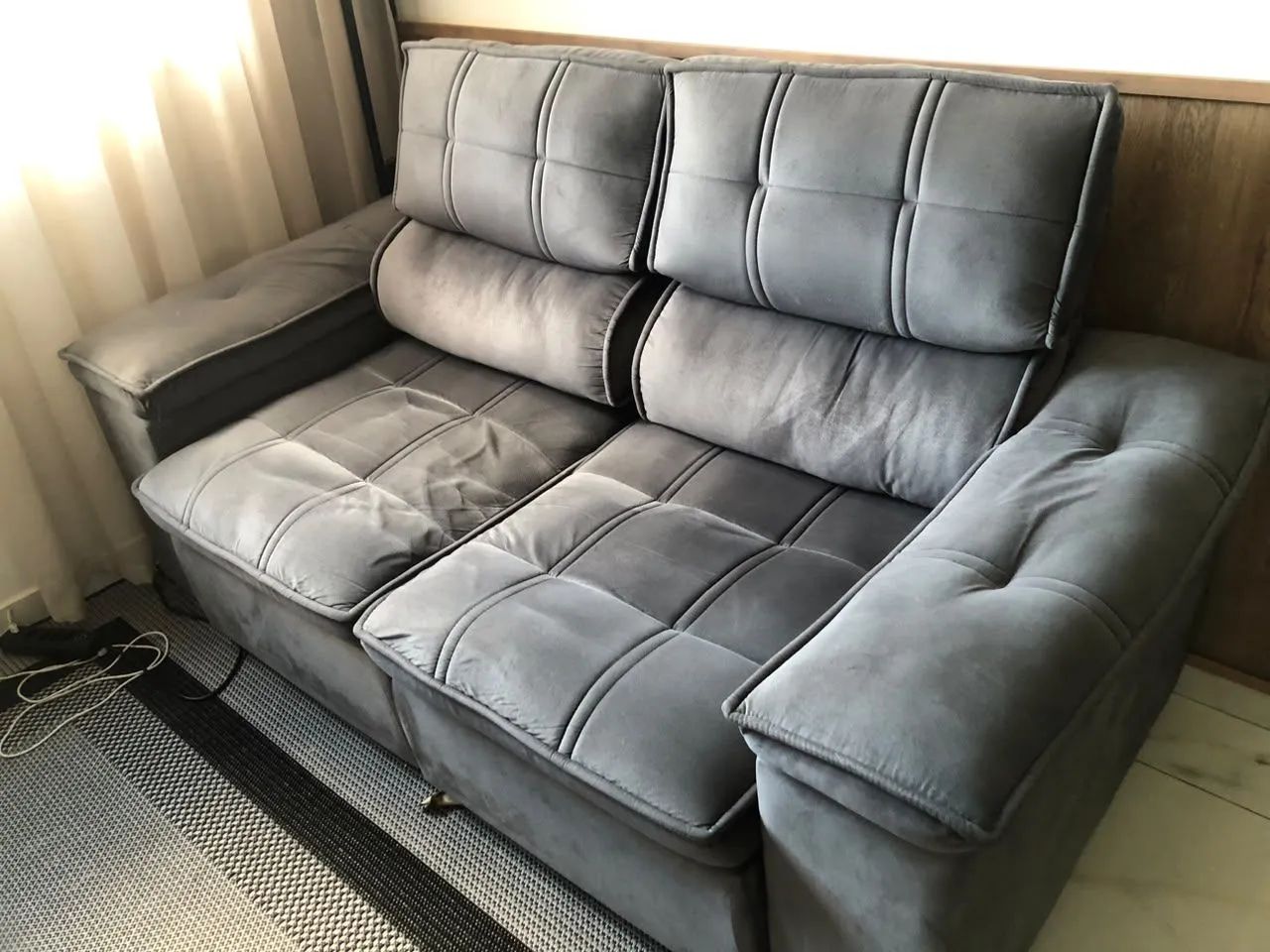Sofá Retrátil/reclin 1.80m - Foto 2