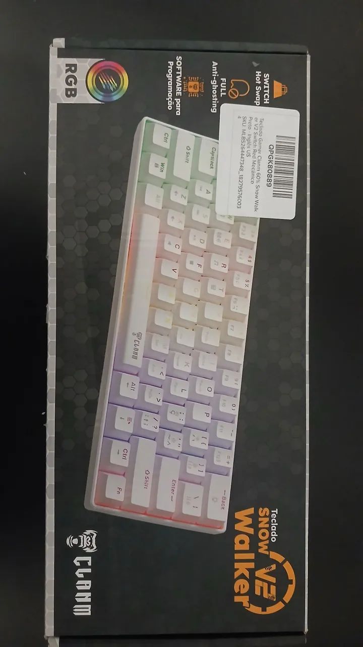Teclado Gamer RGB