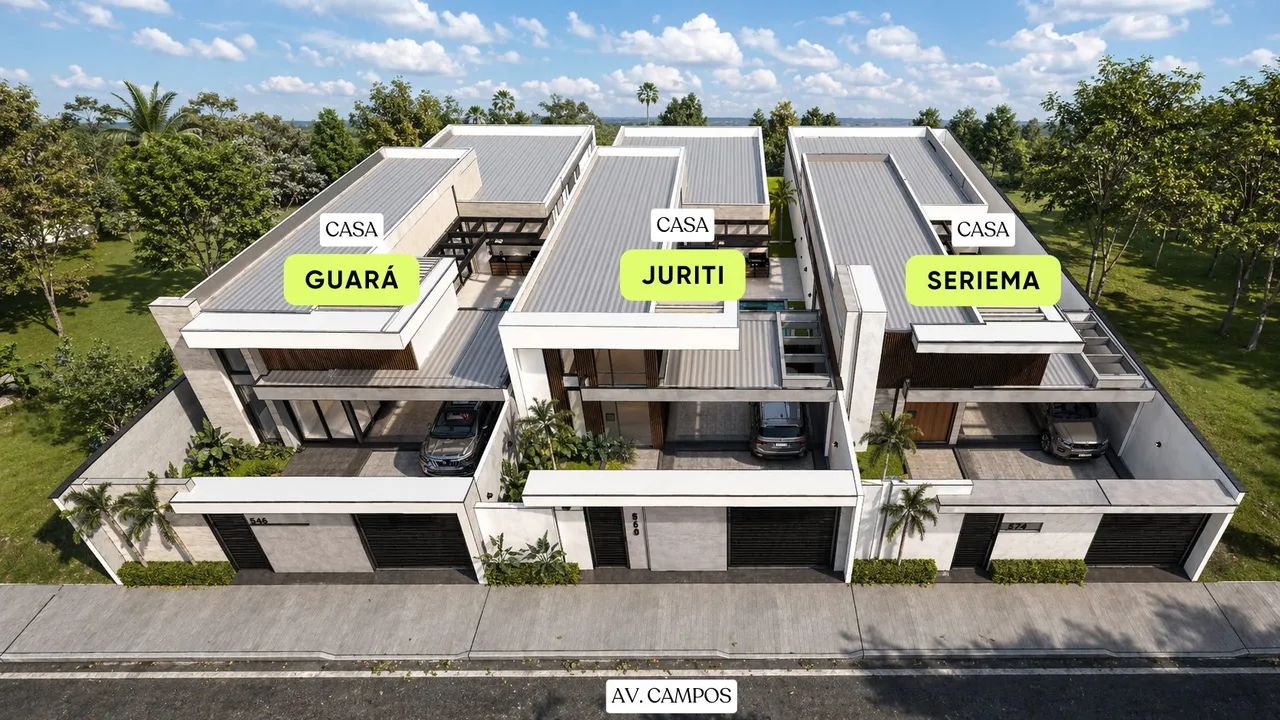 Casas Térreas com pé-direito duplo  Araçagy, São Luís