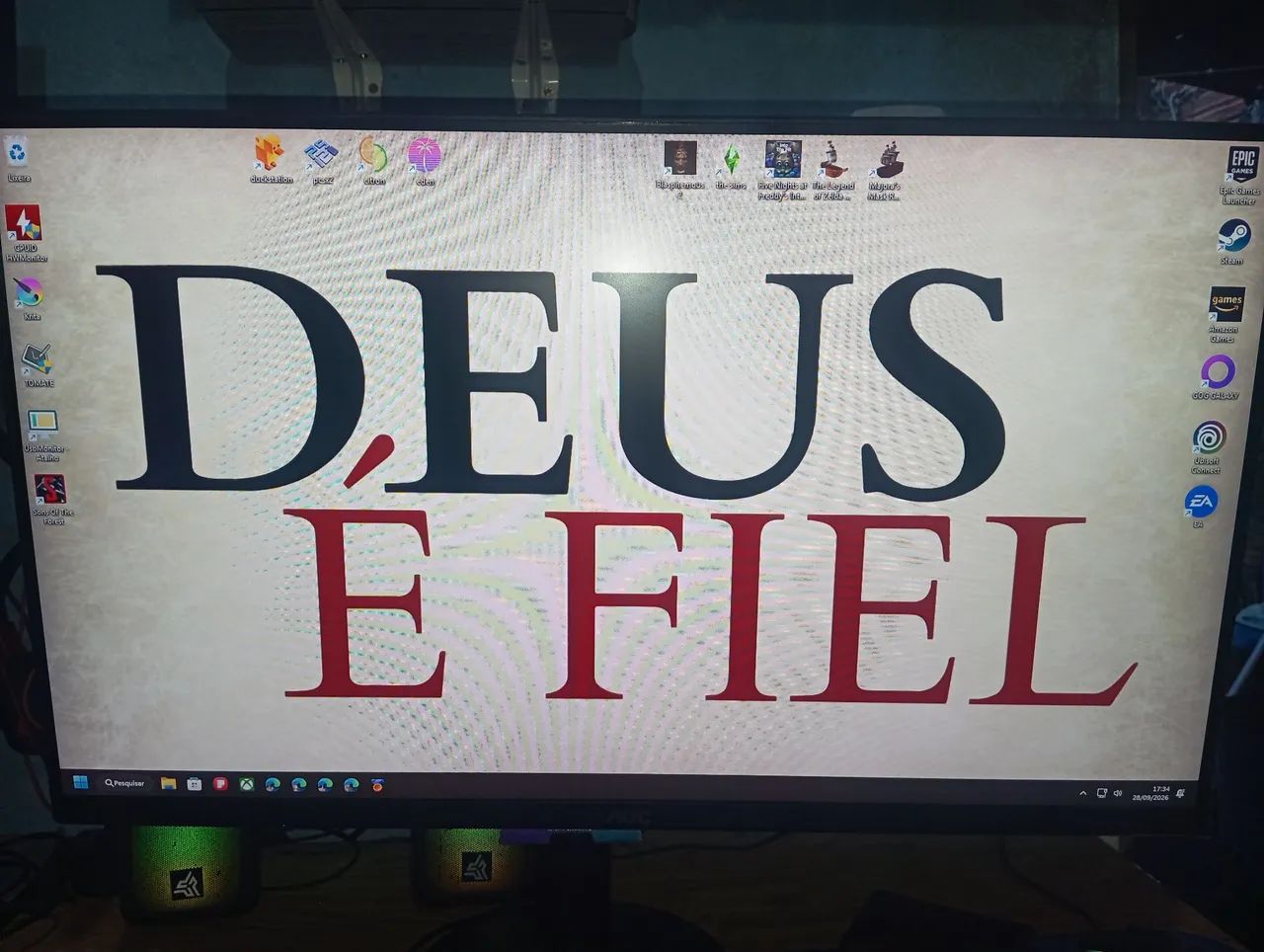 Monitor AOC de 27 polegadas 