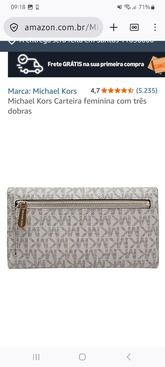 Carteira michael kors monograma  - Foto 4