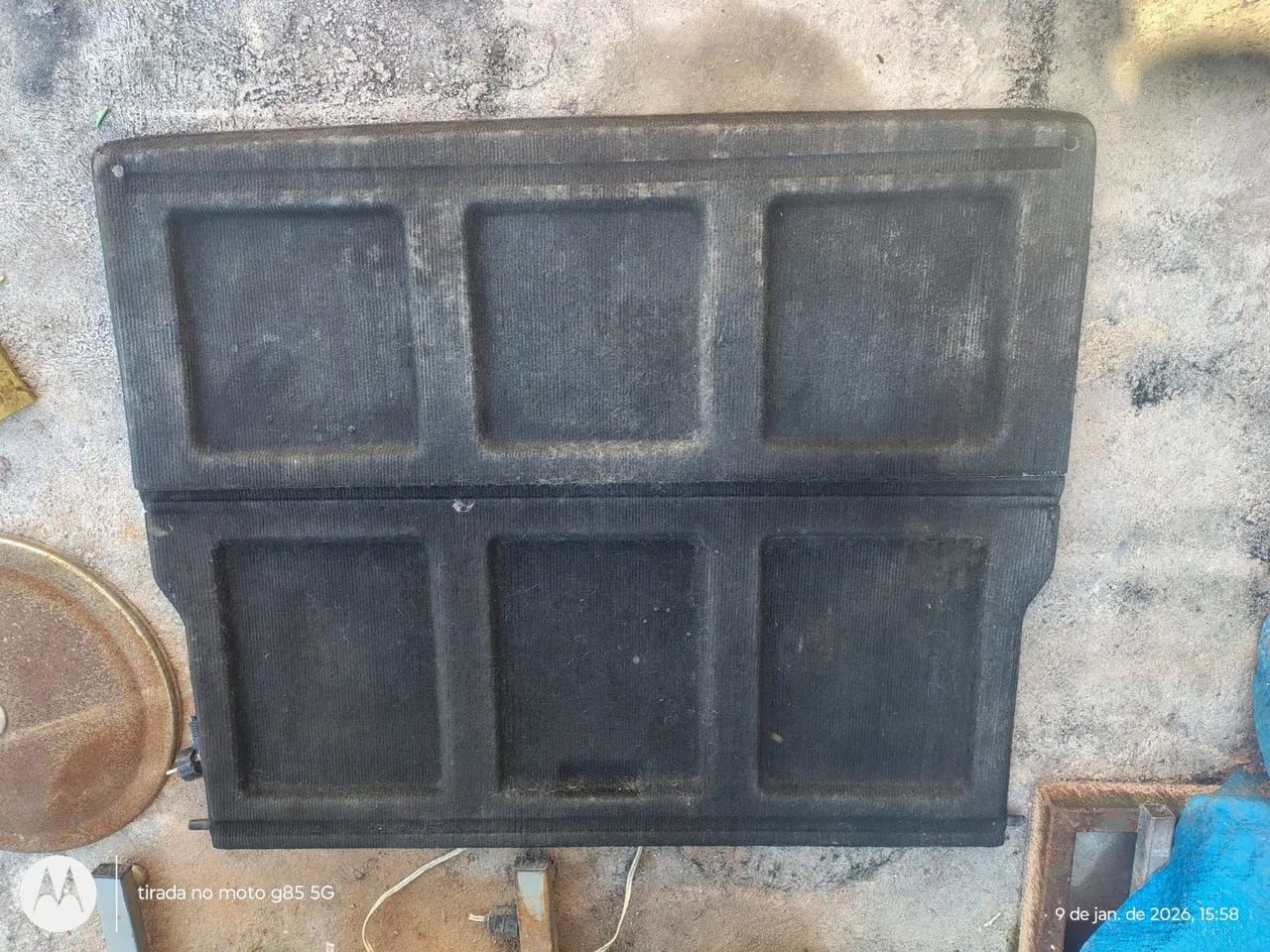 Tampa bagageiro interno Fiat Elba raro original  - Foto 2
