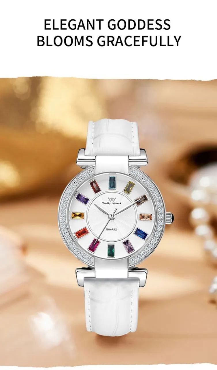 OFERTA: Relógio Feminino Welly Merck WM079 - Foto 2