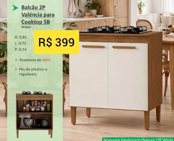 Balcão de cozinha 