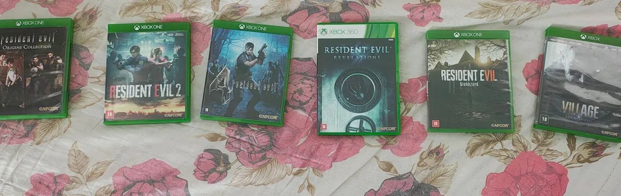 Coleção resident evil Xbox 
