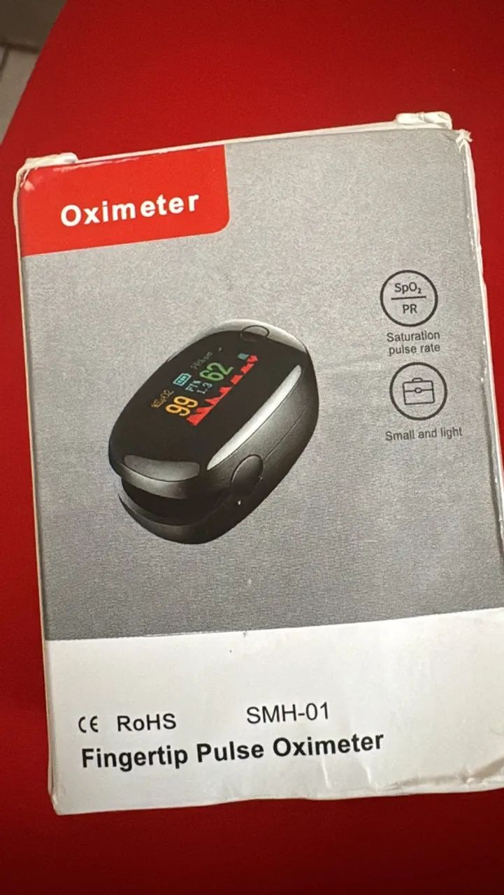 Oxímetro preto de pulse 